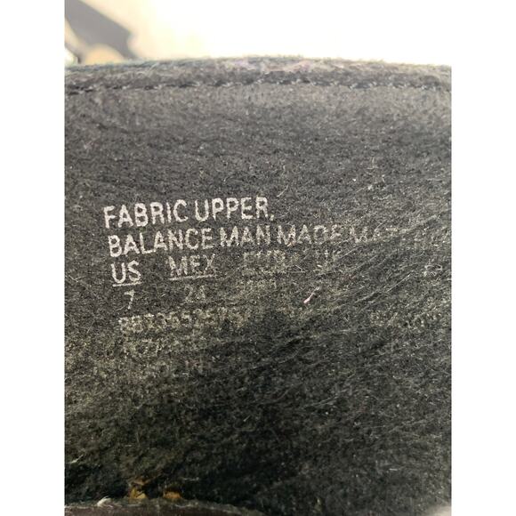 Jaclyn Smith Alura Black Faux Suede Wedge Heels Women’s Size 7 - Picture 8 of 9